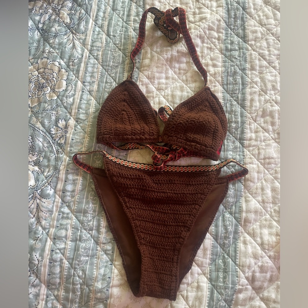 Cactus Jack by Travis Scott Crochet Bikini